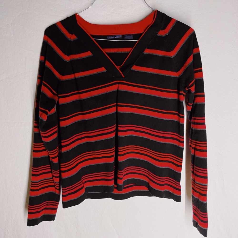Vintage Striped Long-Sleeve